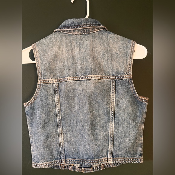 Wild Fable Blue Denim Vest - Picture 4 of 6